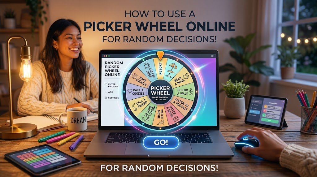 How to Use a Picker Wheel Online for Random Decisions